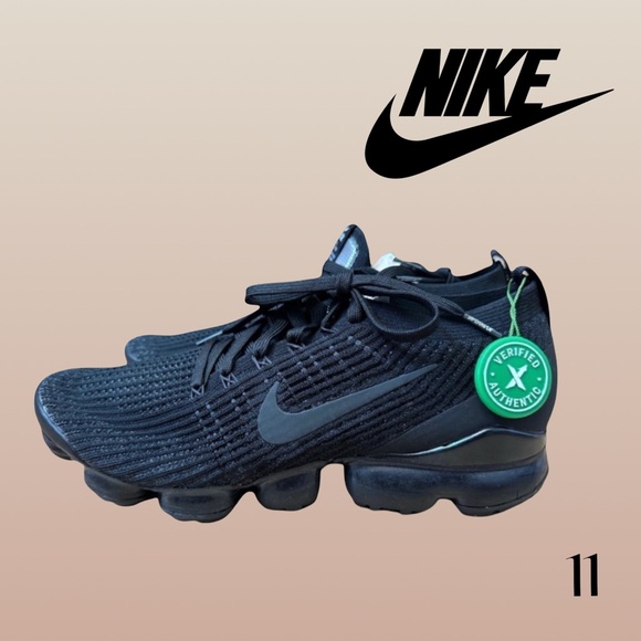 Nike Other - Nike Air VaporMax Flyknit 3.0 Triple Black StockX Verified Men’s Size 11